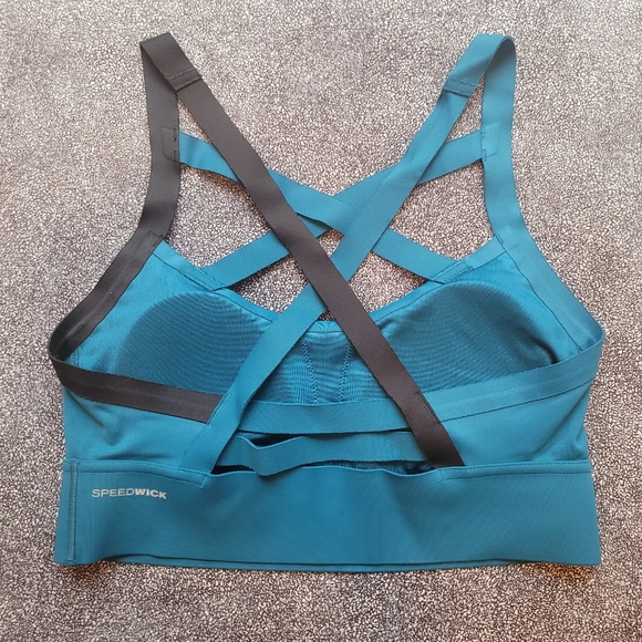 Reebok Strappy Cardio Sports Bra - teal - Picture 3 of 10